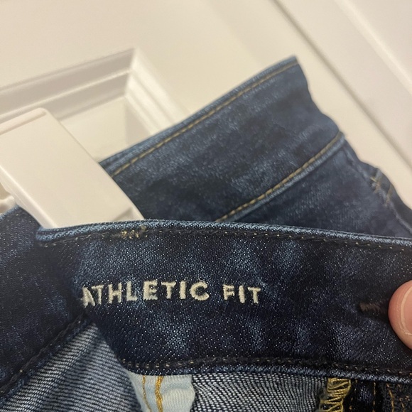 American Eagle Outfitters Blue Athletic Fit Jeans Classic Style - Picture 5 of 6